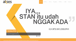 Desktop Screenshot of akses-stan.com
